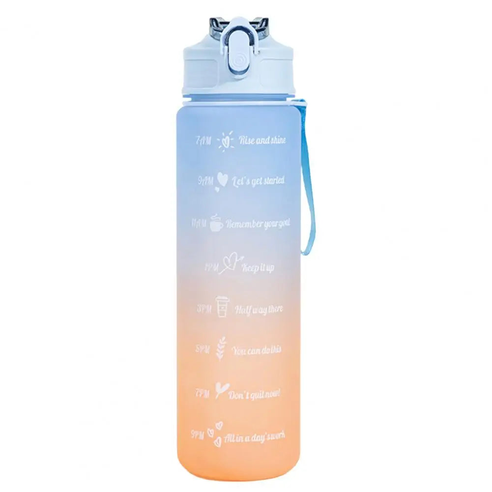 750mL Water Bottle With Time Marker